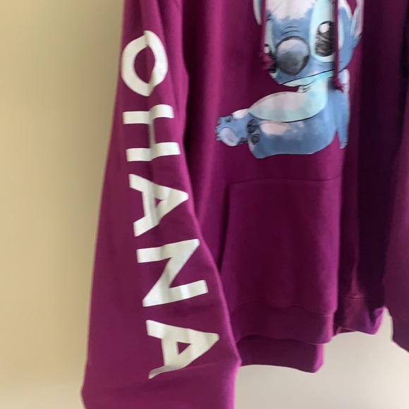 DISNEY “Stitch” Hoodie Sweater - Junior Large 11/13 - Picture 4 of 6